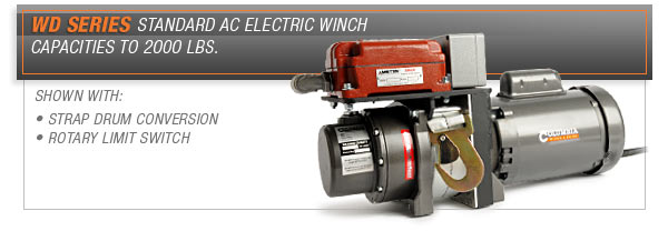 美國(guó)Allied Power Products, Inc公司W(wǎng)D SERIES絞車(chē)
