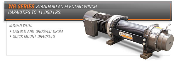 美國(guó)Allied Power Products, Inc公司W(wǎng)G SERIES絞車(chē)
